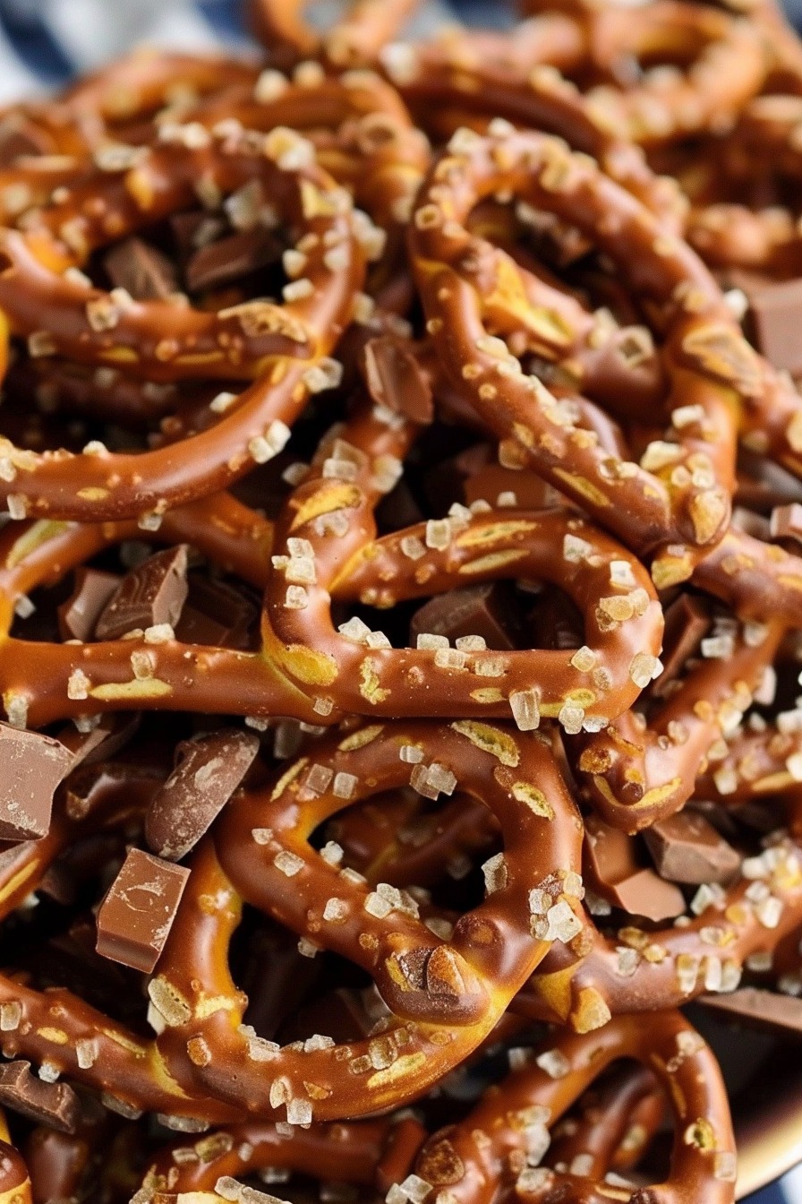 Butter Toffee Pretzels