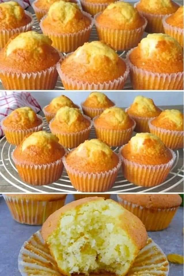 FLUFFY HOMEMADE MUFFINS