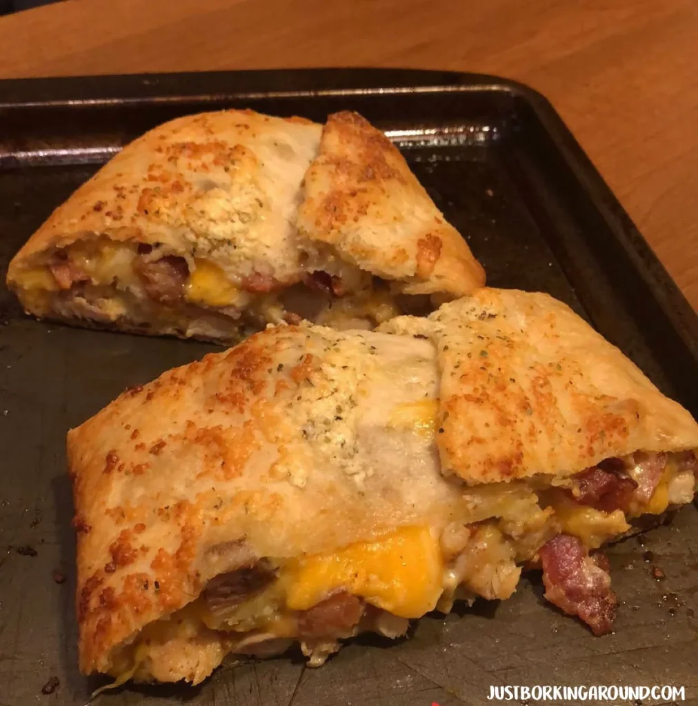 Chicken Bacon Ranch Stromboli