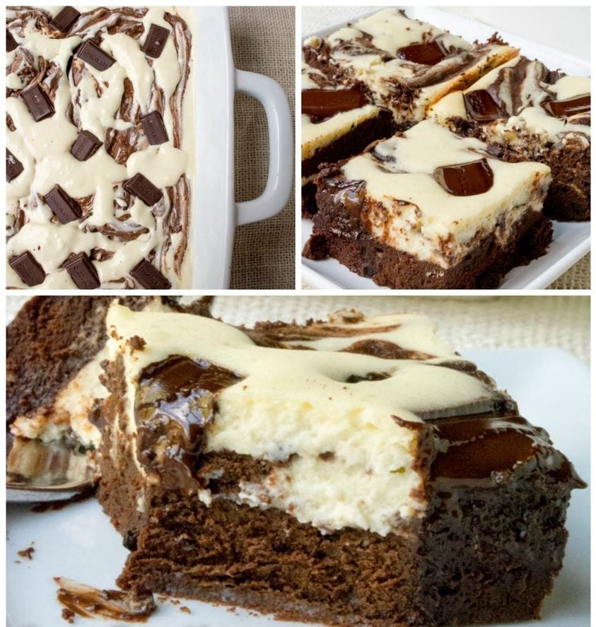 Cheesecake Brownies