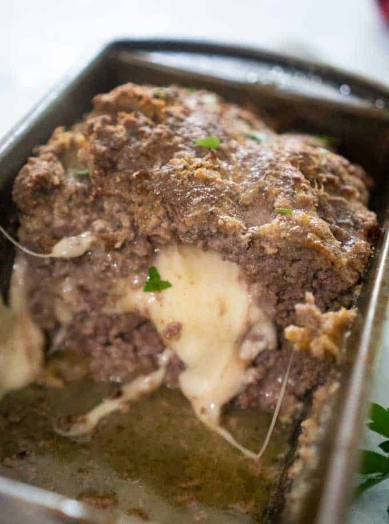 Cheese Stuffed Meatloaf